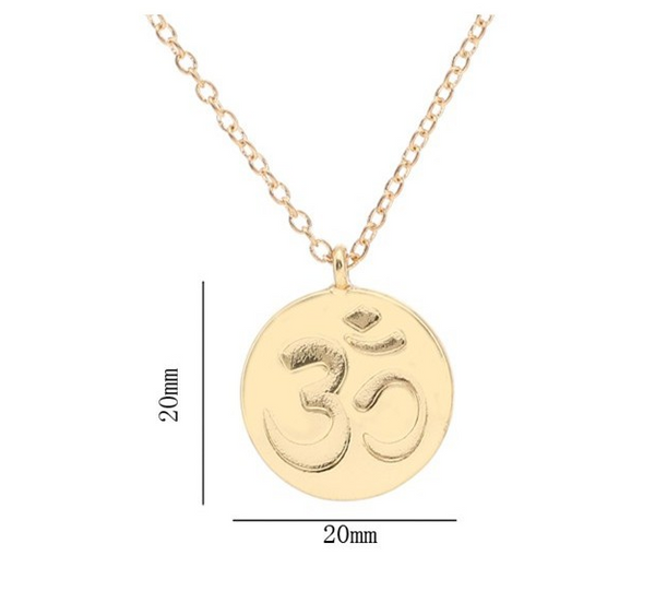 FREE! Yoga OM Charm Necklace - Just Pay $9.95 For Shipping!