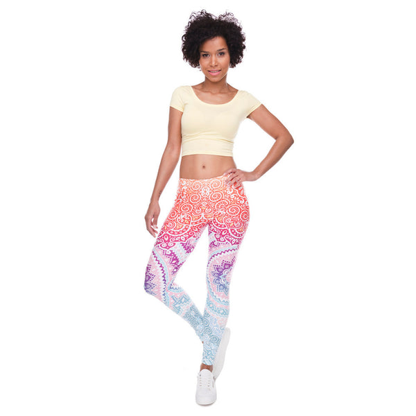 Colorful Yoga Leggings - Lux Flex Collection