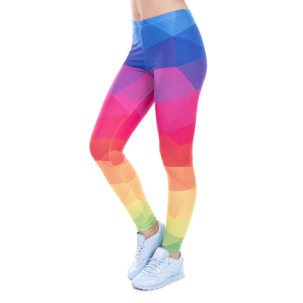 Colorful Yoga Leggings - Lux Flex Collection