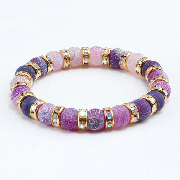 Love Crystal Chakra Yoga Bracelet