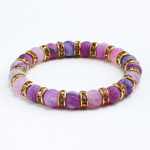 Love Crystal Chakra Yoga Bracelet