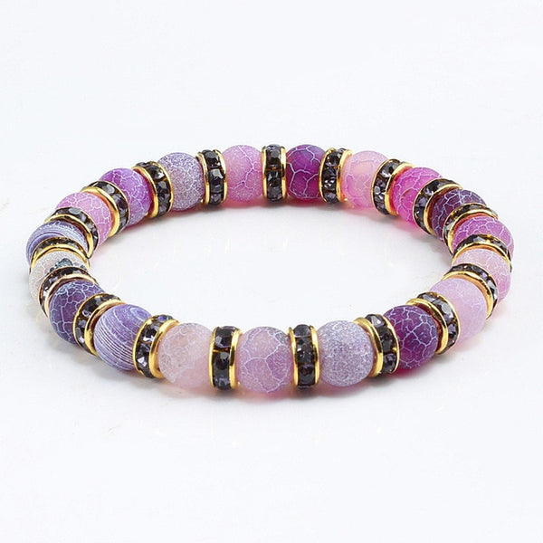 Love Crystal Chakra Yoga Bracelet