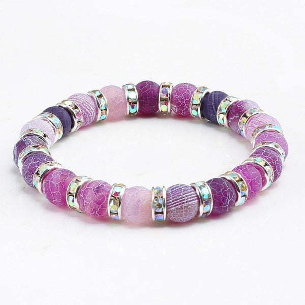 Love Crystal Chakra Yoga Bracelet
