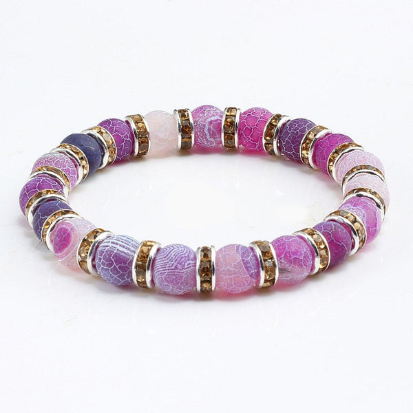 Love Crystal Chakra Yoga Bracelet