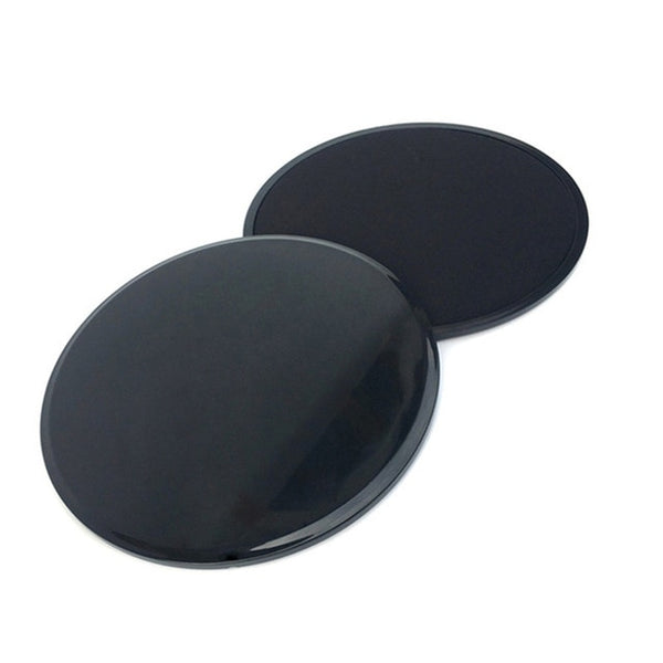 2Pcs Exercise Sliding Gliding Discs Yoga Fitness Abdominal Trainers Core Slider