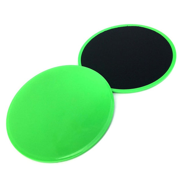 2Pcs Exercise Sliding Gliding Discs Yoga Fitness Abdominal Trainers Core Slider