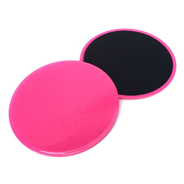 2Pcs Exercise Sliding Gliding Discs Yoga Fitness Abdominal Trainers Core Slider